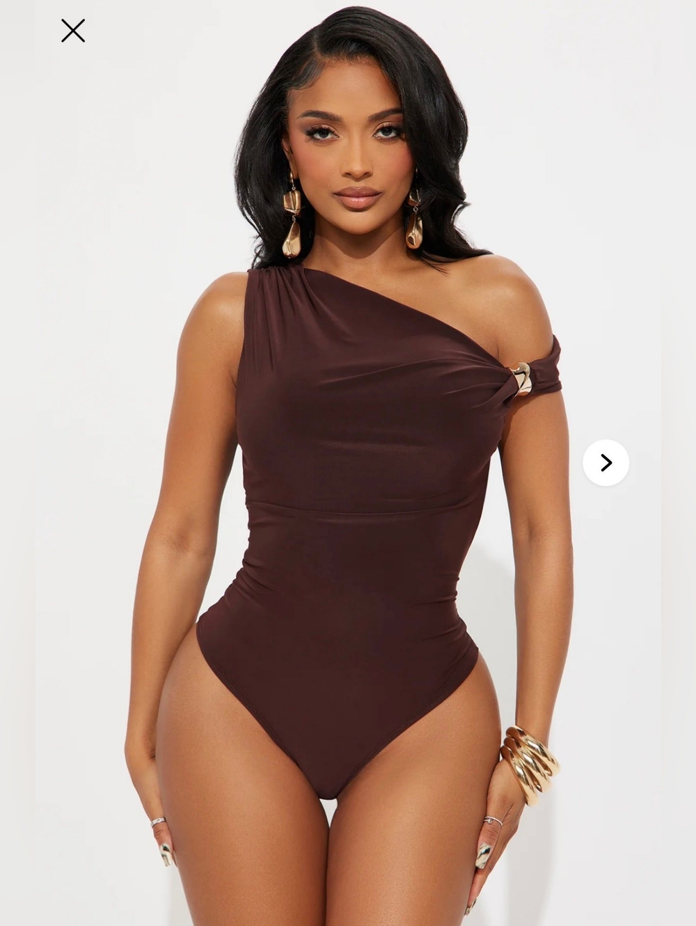 BNWT - Fashion Nova - (Size M) Women's Off Shoulder Bodysuit